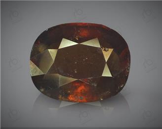 Natural Hessonite Garnet (Gomed) Certified  5.26 cts ( 1456 )